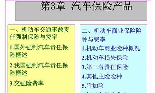 汽车保险种类及价格是多少-汽车各种保险险种介绍