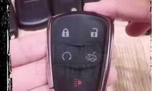 凯迪拉克车钥匙换电池怎么打开它_别克车钥匙换电池图解